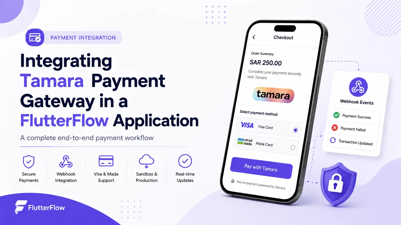 Integrating Tamara Payment Gateway in a FlutterFlow Application