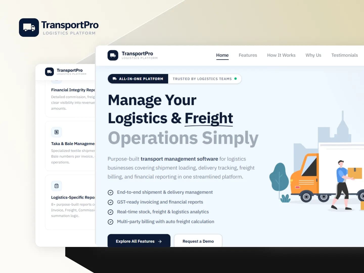 TransportPro – Transport Management Software