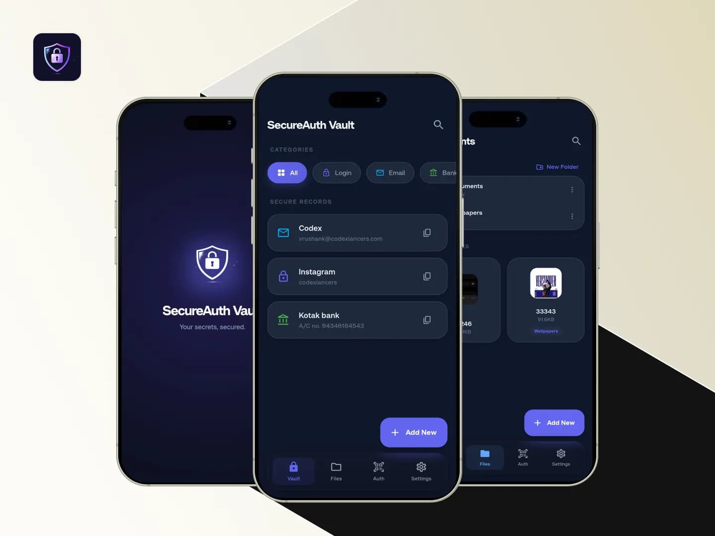 Secure Auth Vault