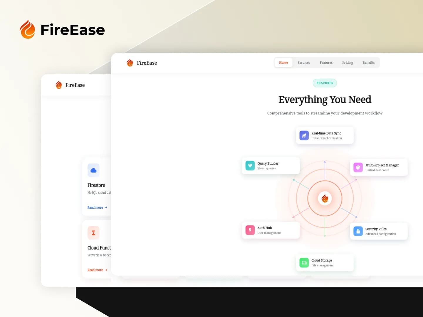 FireEase – Firebase Management & CRM Dashboard