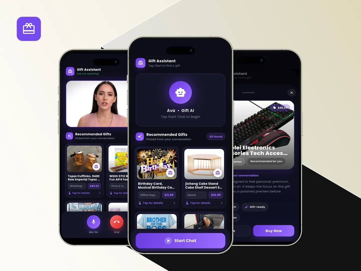 AI Avatar Chat – Real-Time Voice AI Gift Assistant (Ava)