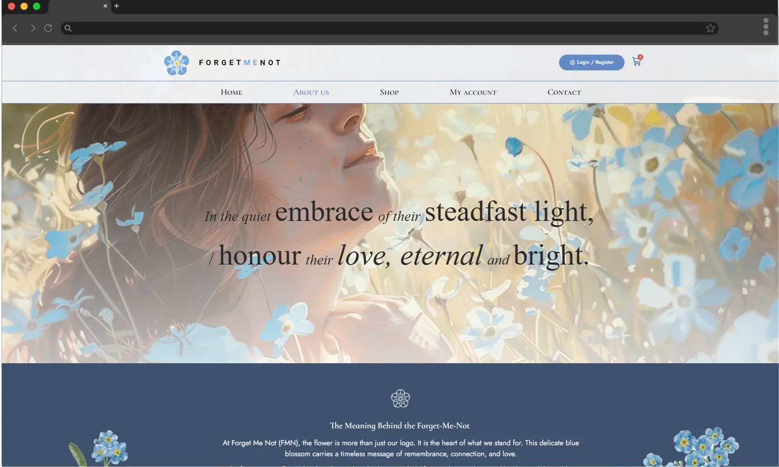 Forgetmenot screen 3