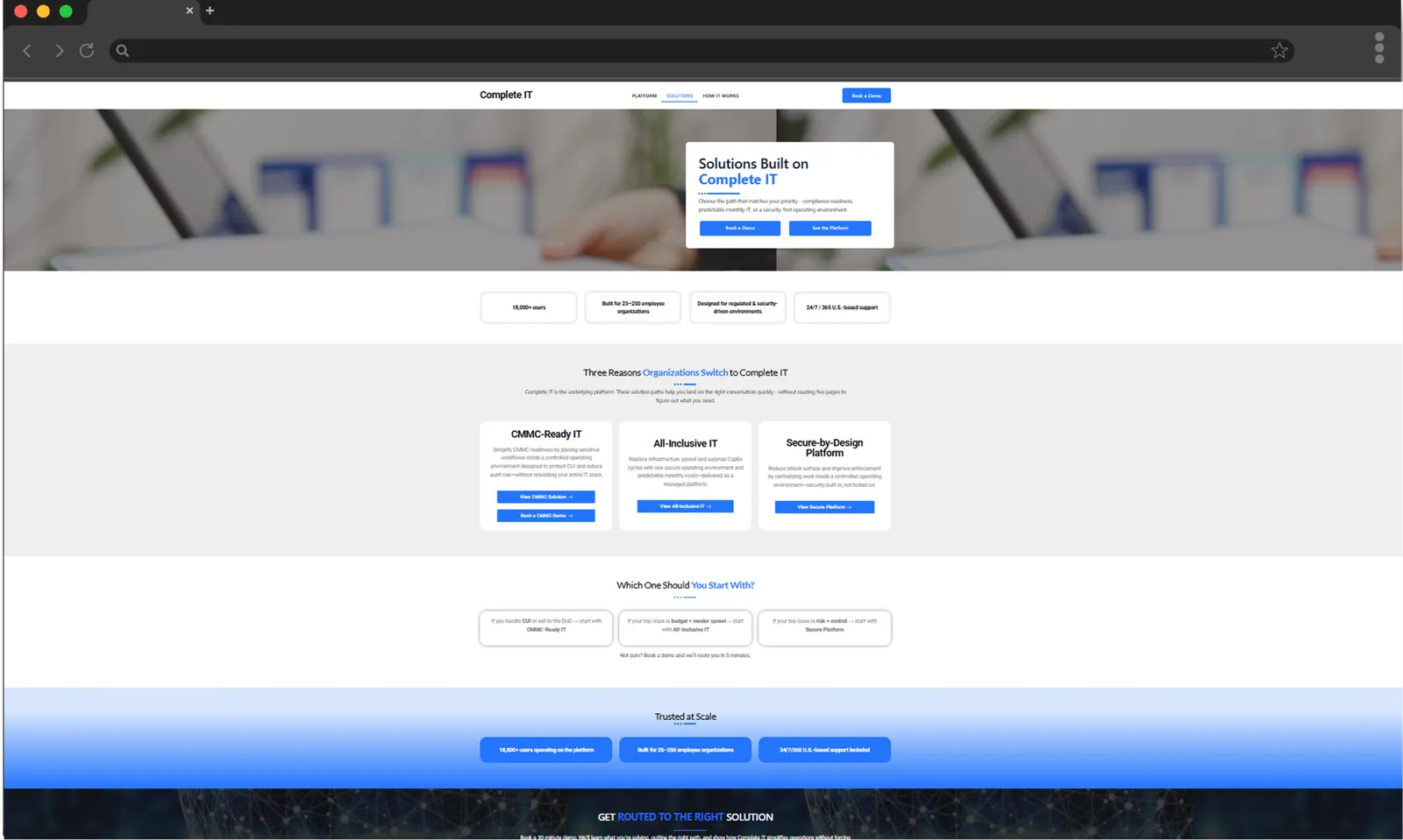 Casium Technologies screen 2