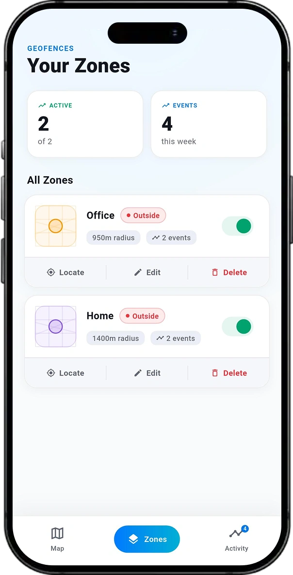GeoSentry screen 3