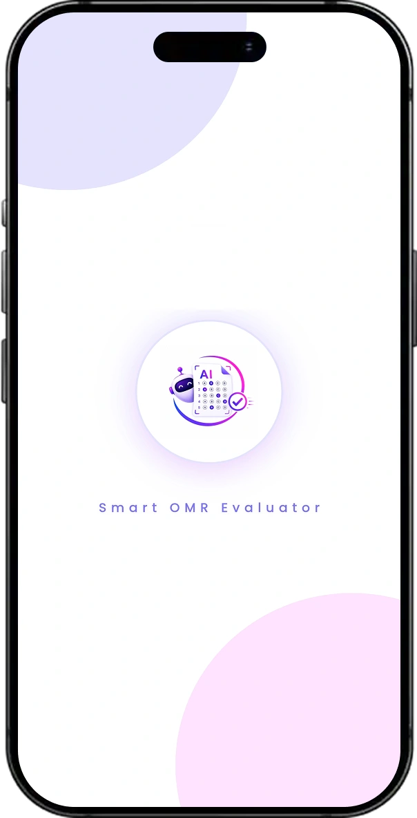 Smart OMR Evaluator screen 1