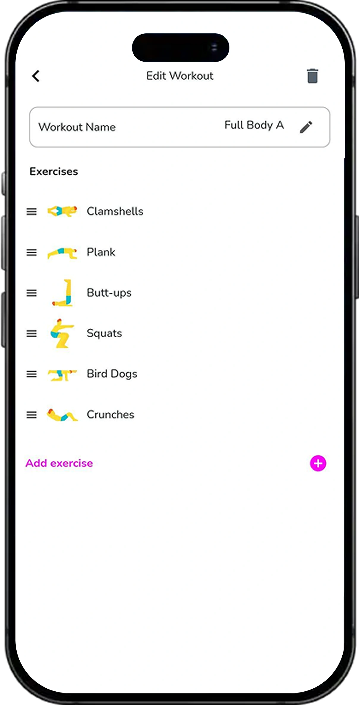 Fitstraker App screen 2