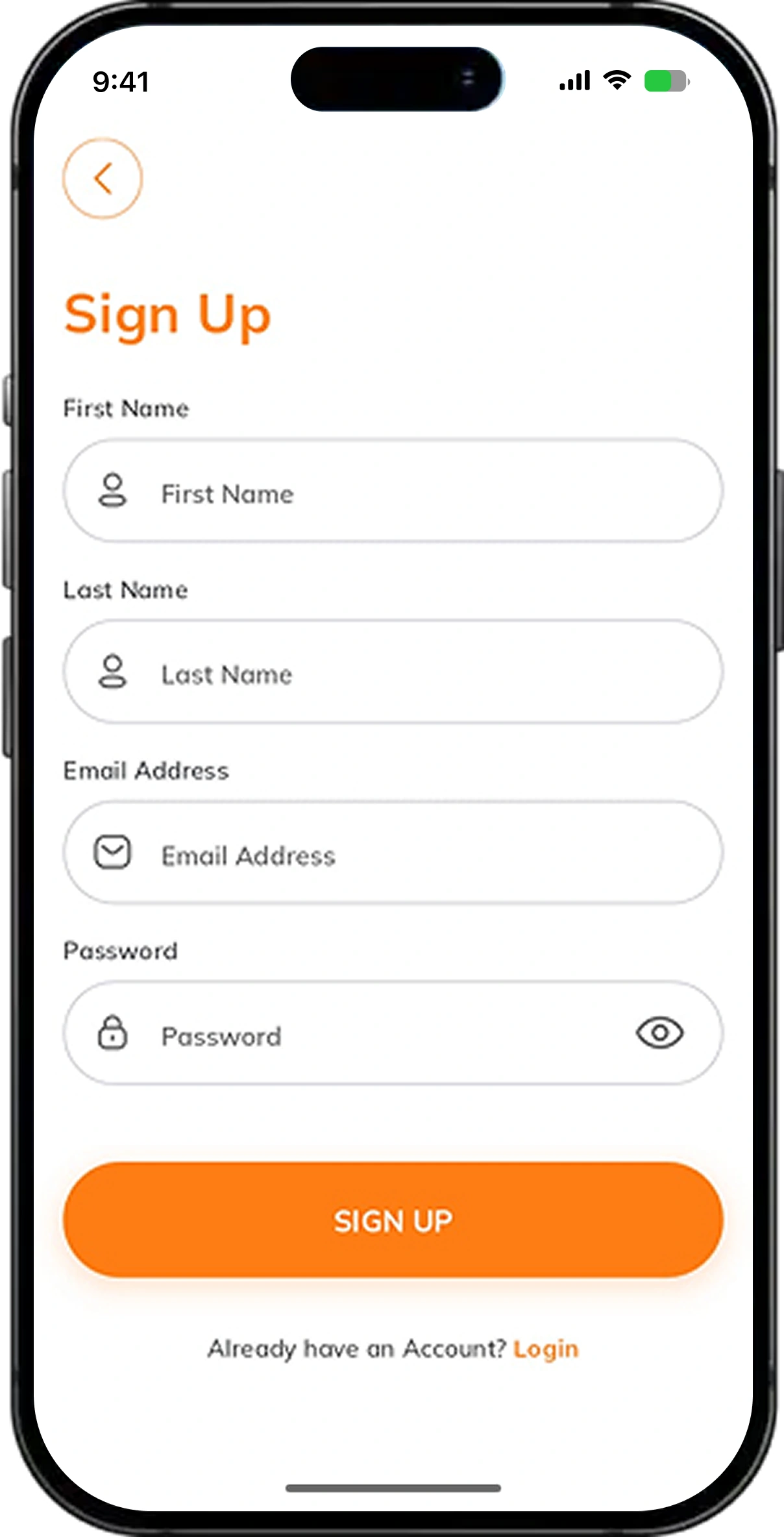 TripPlnr App screen 1